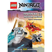 LEGO® NINJAGO® – PRIPREMI SE, POZOR, LEPI! 213 NALEPNICA - Lego